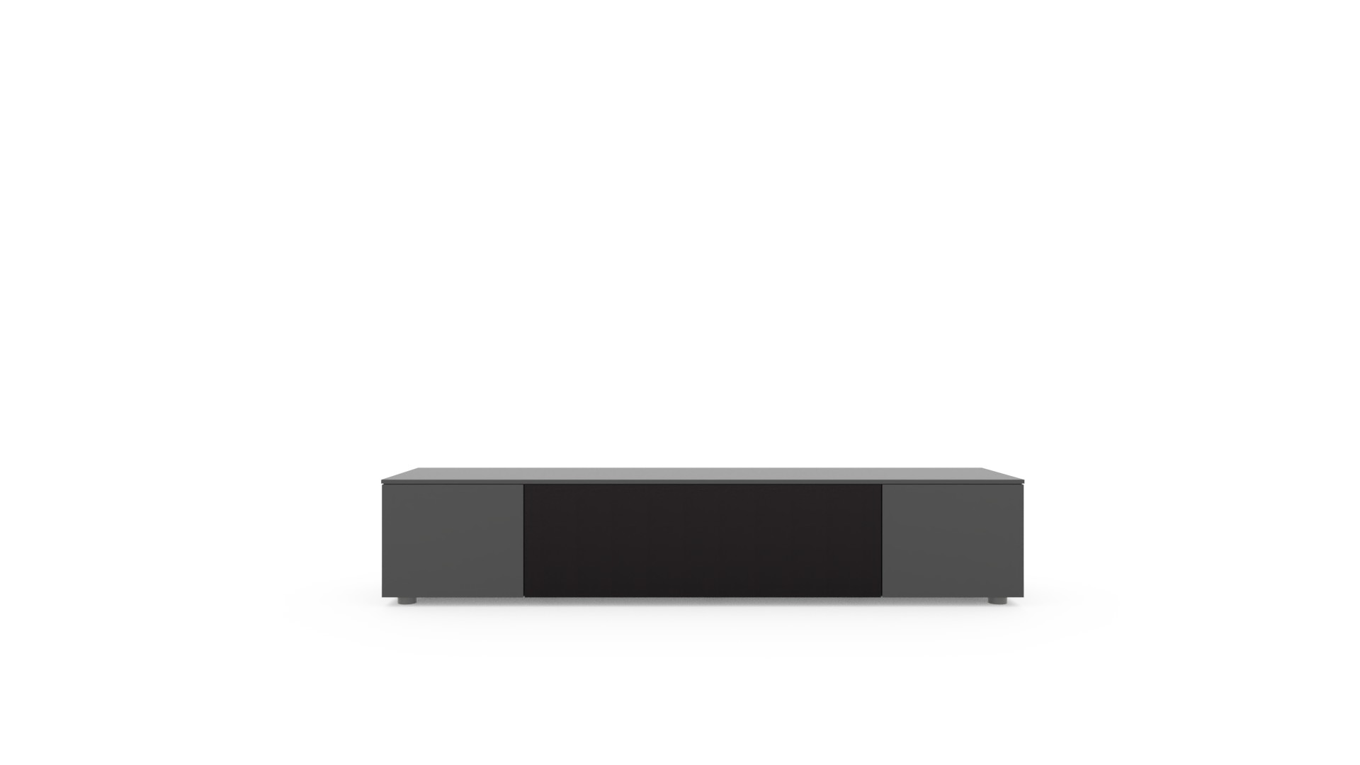 Spectral staand tv-meubel in Black | 1.80m