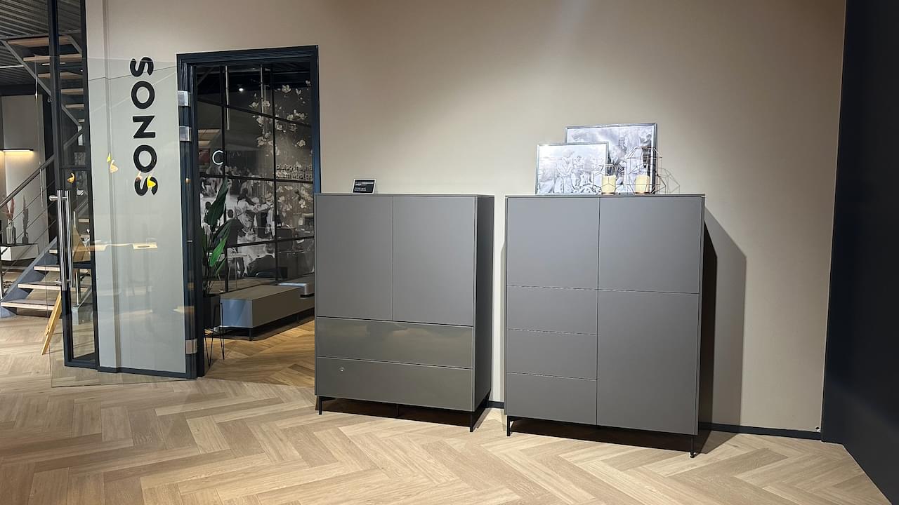 Wandkastenset Granite | Complete 2-delige designcombinatie