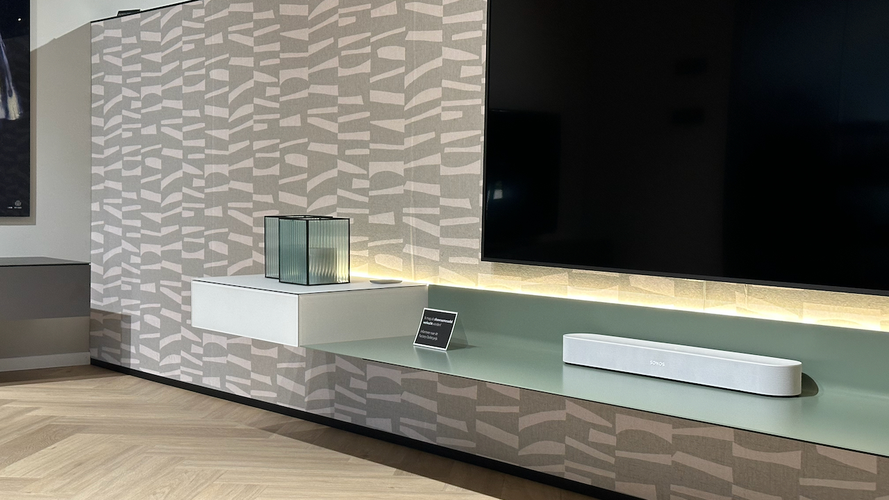 zwevend tv-meubel 2.6 m | Olive Limited Edition | Showroommodel