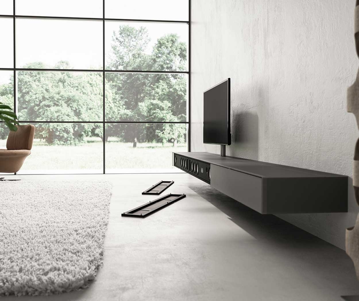 Ruimteschip Iedereen geloof Zwevende tv meubels, Top Kwaliteit van - Spectral.nl