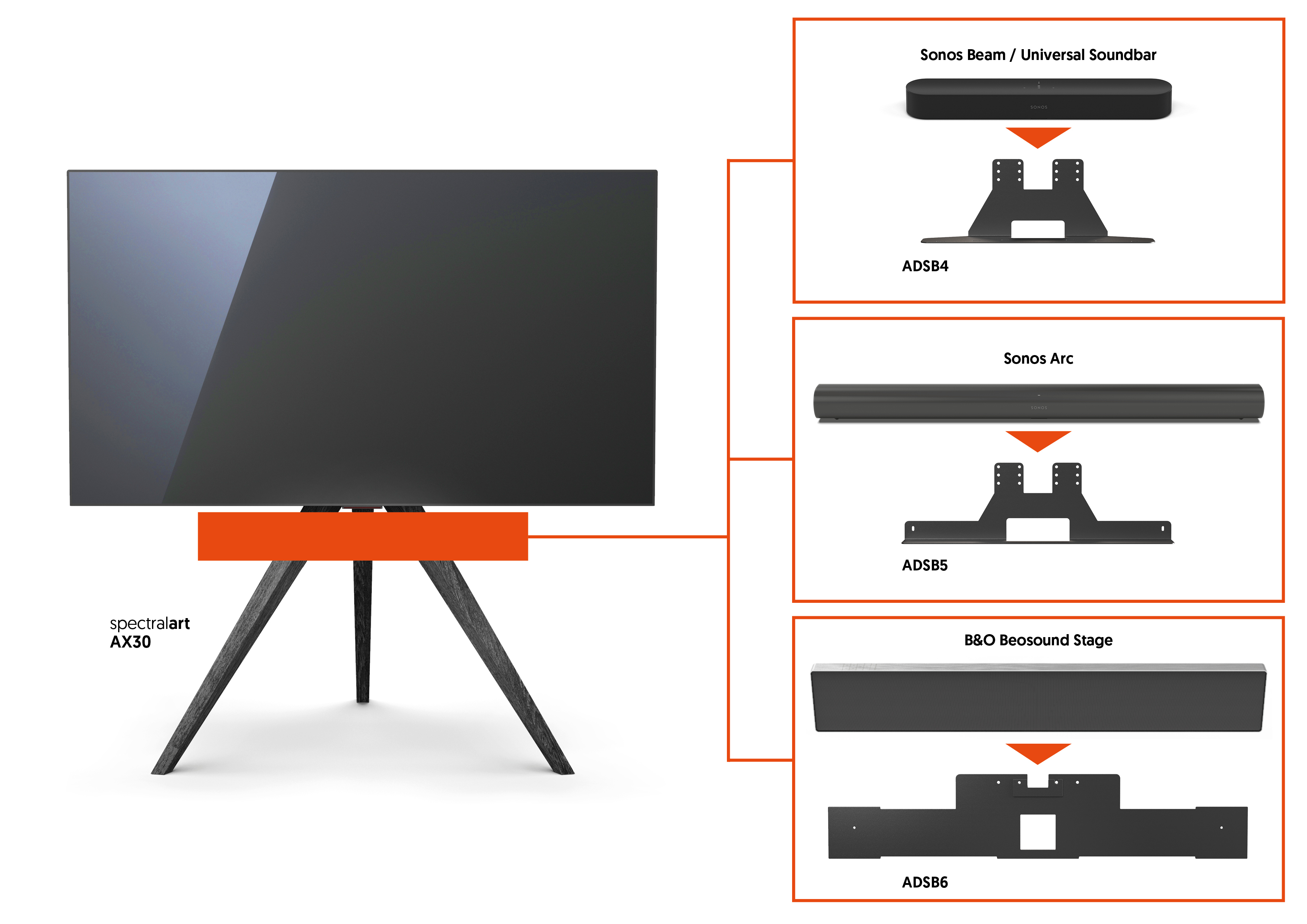 Spectral AX30 | houten tv-standaard | natural-oak