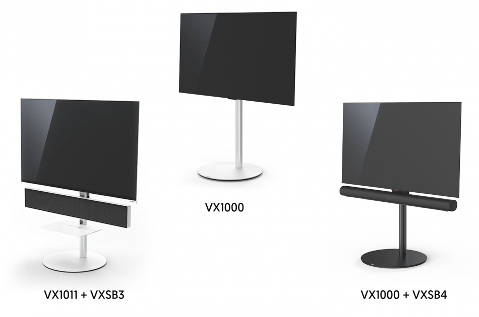 Livitalia Vision lowboard met 90° draaibaar TV-paneel Livitalia Vision lowboard met 90° draaibaar TV-paneel