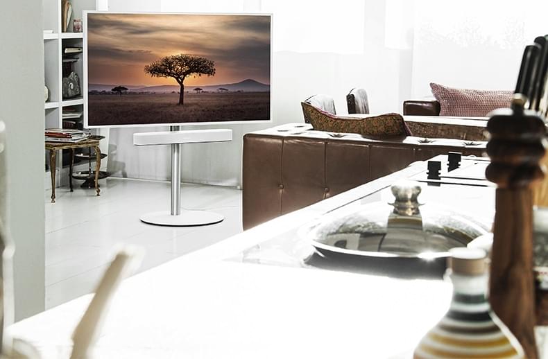 draaibare tv-vloerstandaard circle
