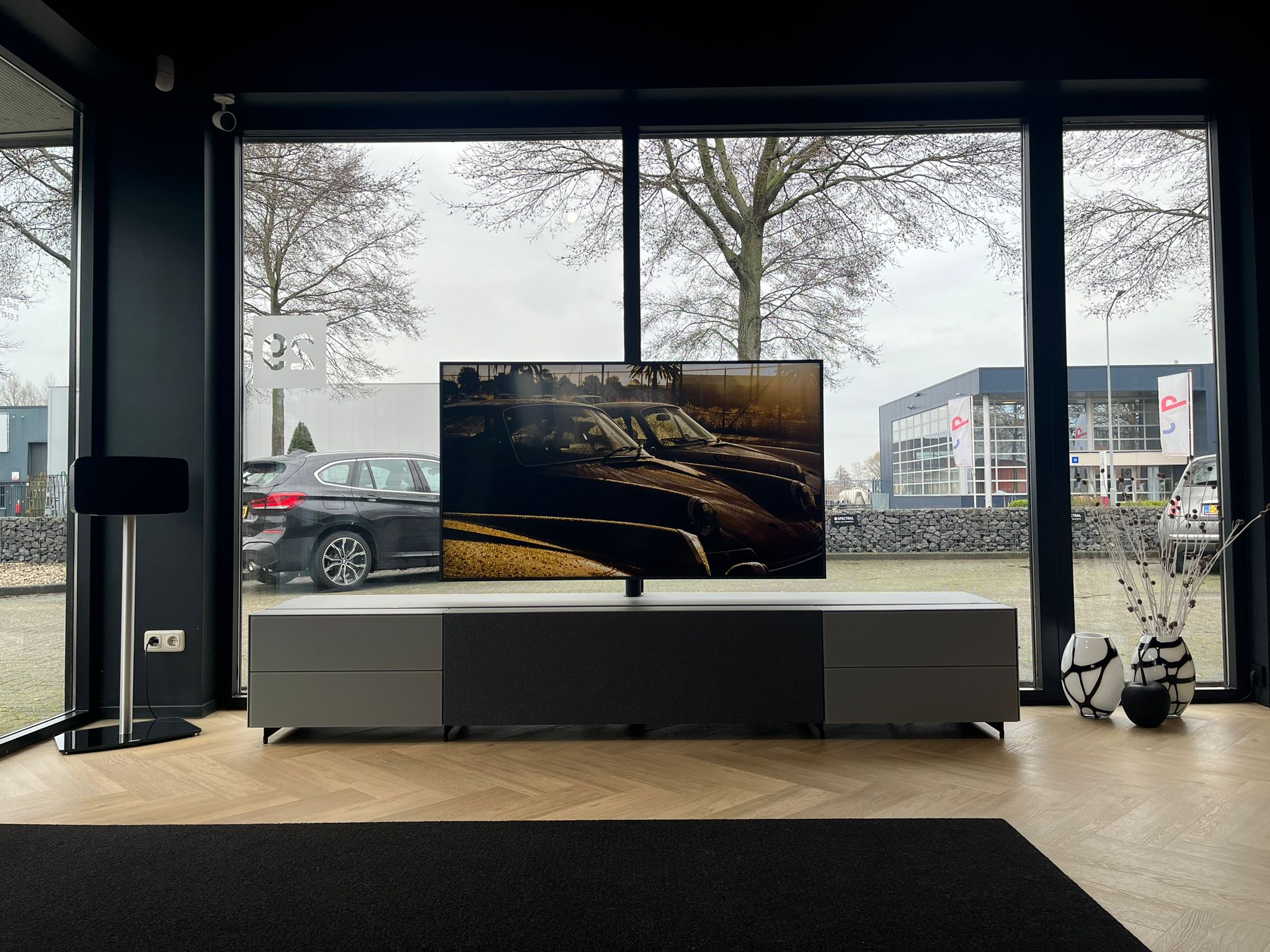 2.62m | sound prepared BRP1 | incl. LED verlichting | Cement gesatineerd glas