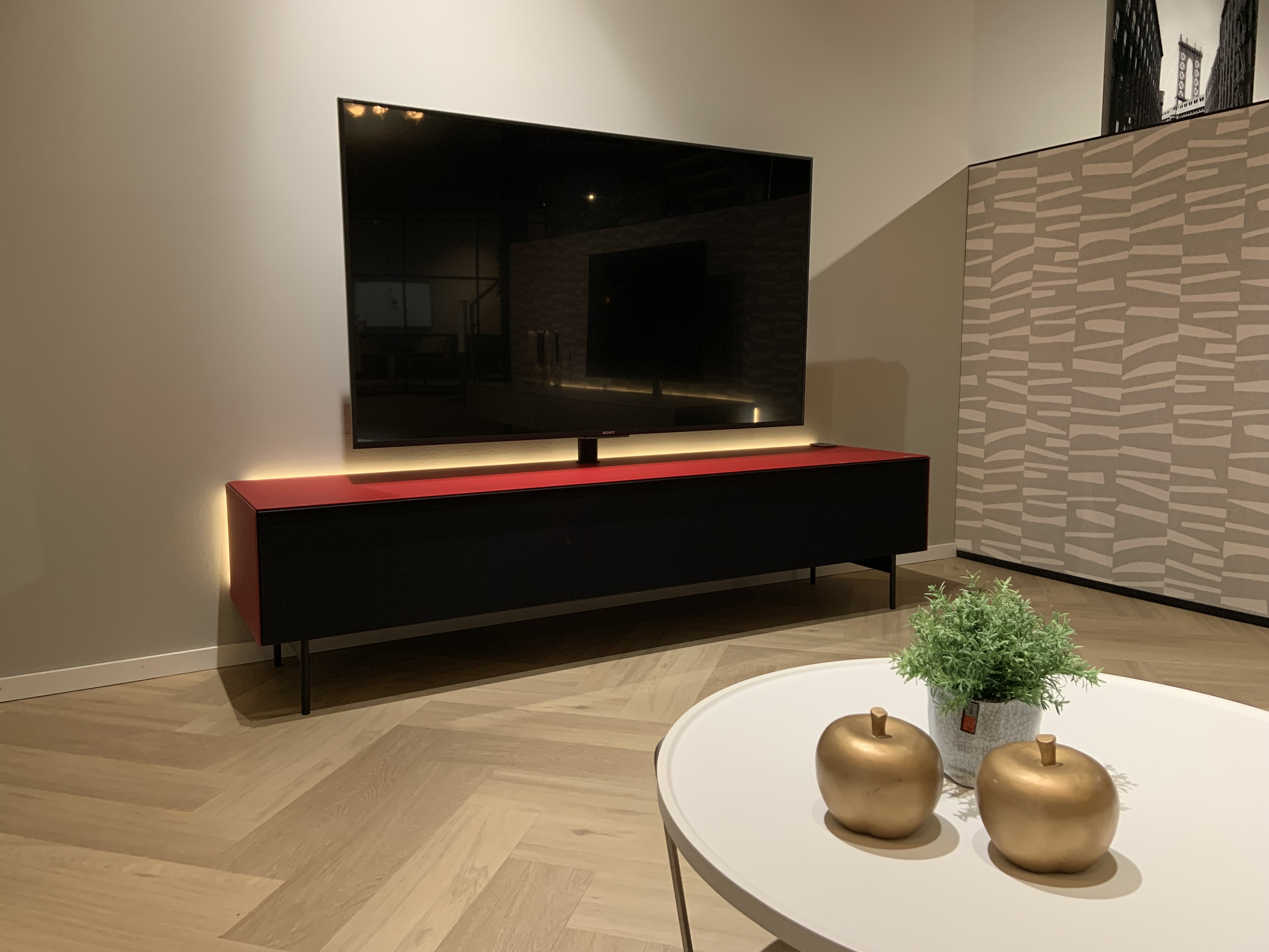Spectral soundbar tv-meubel met led-verlichting | 2.0m