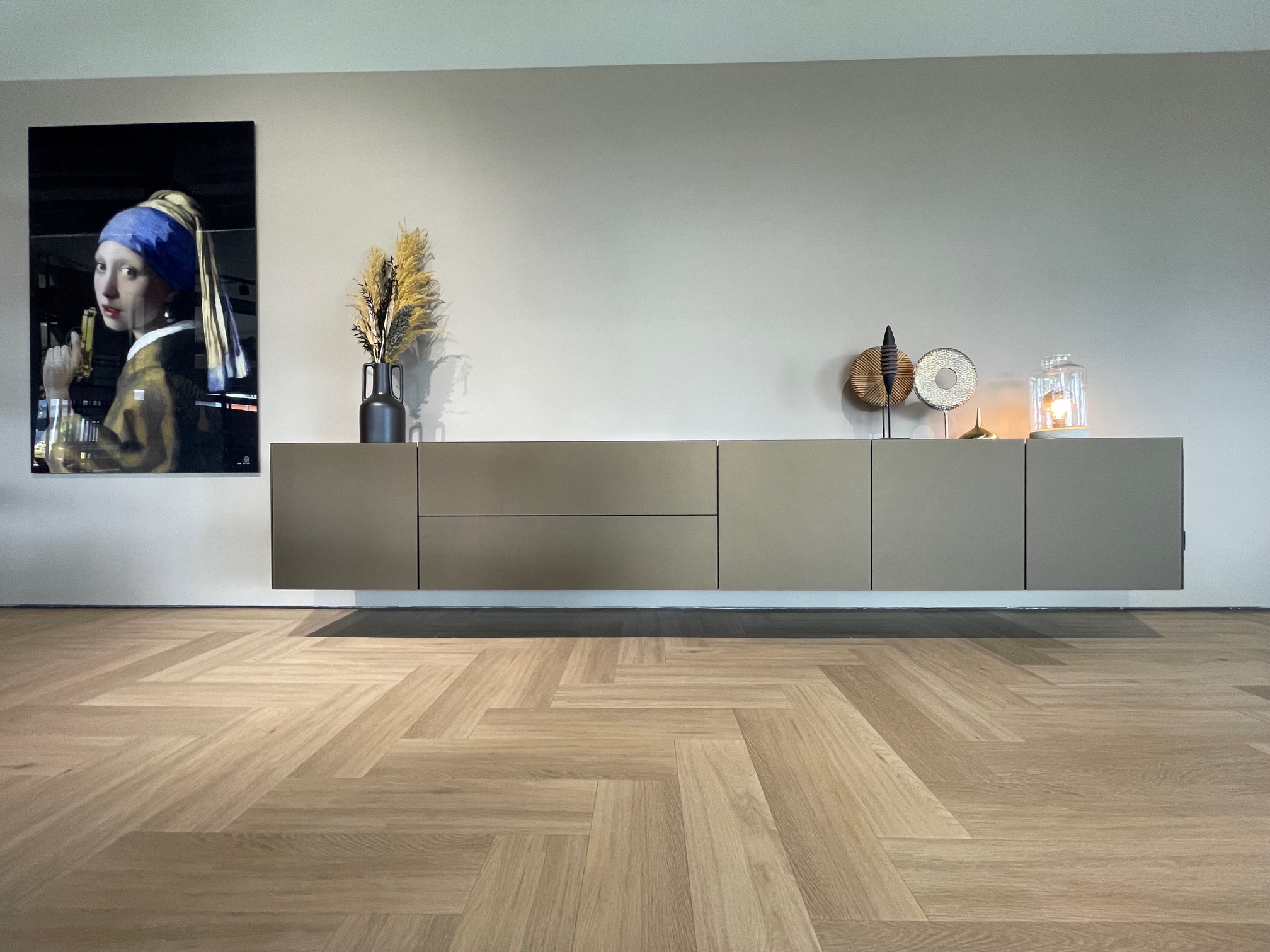 3.0 mtr | Roast metallic gesatineerd glas