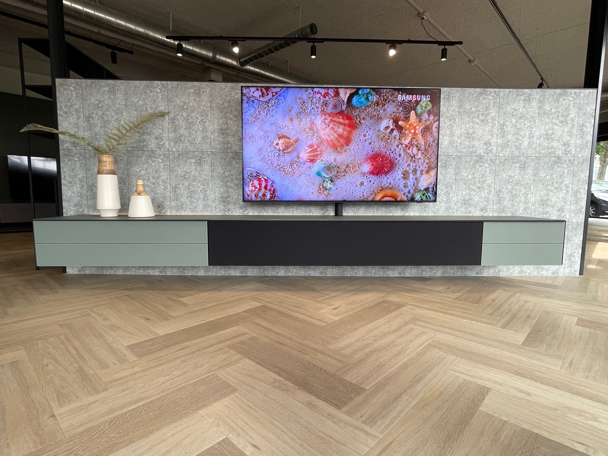 3.45 m | sound prepared BRP1 | incl. LED verlichting | NCS gesatineerd glas
