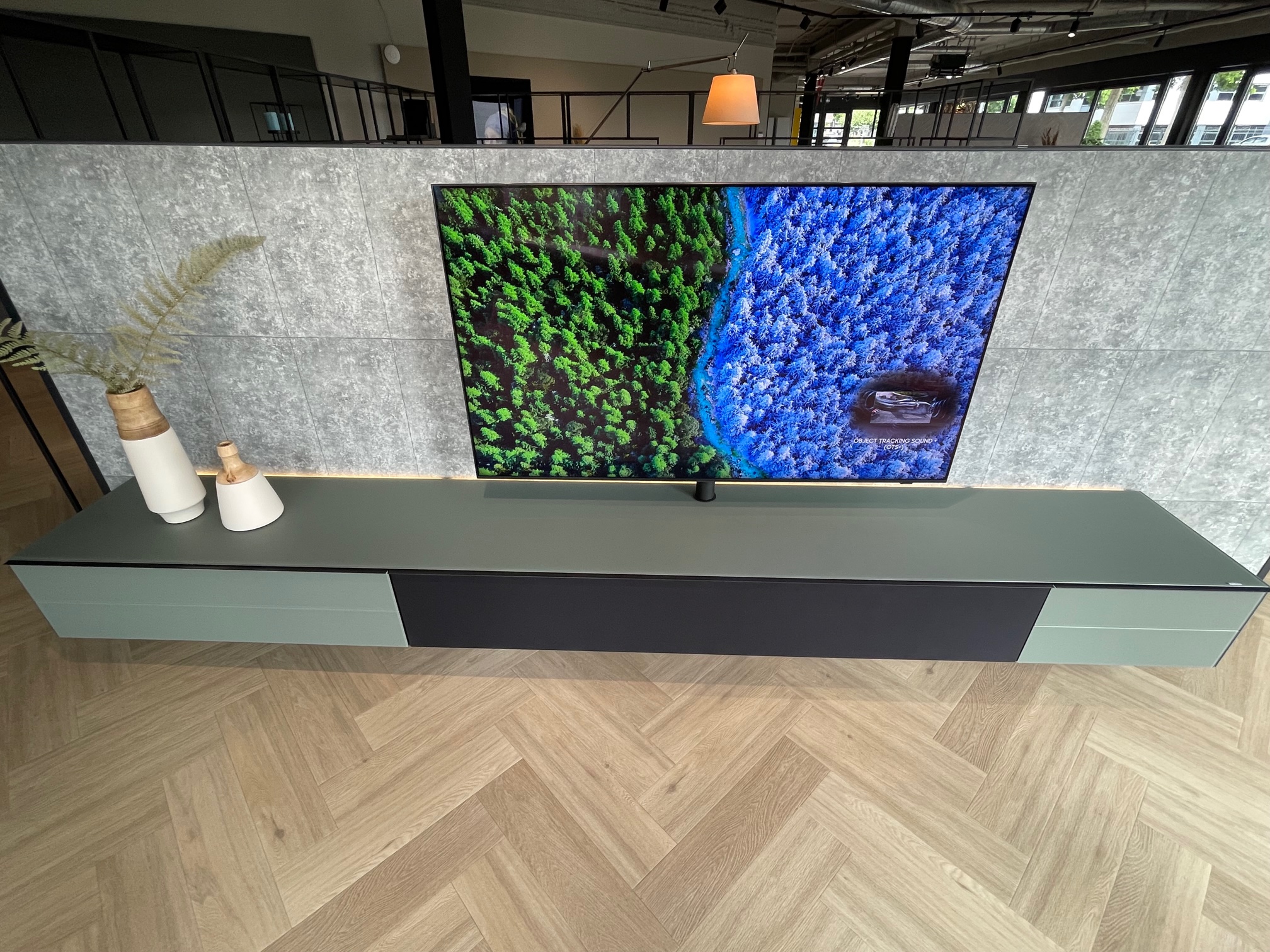 3.45 m | sound prepared BRP1 | incl. LED verlichting | NCS gesatineerd glas