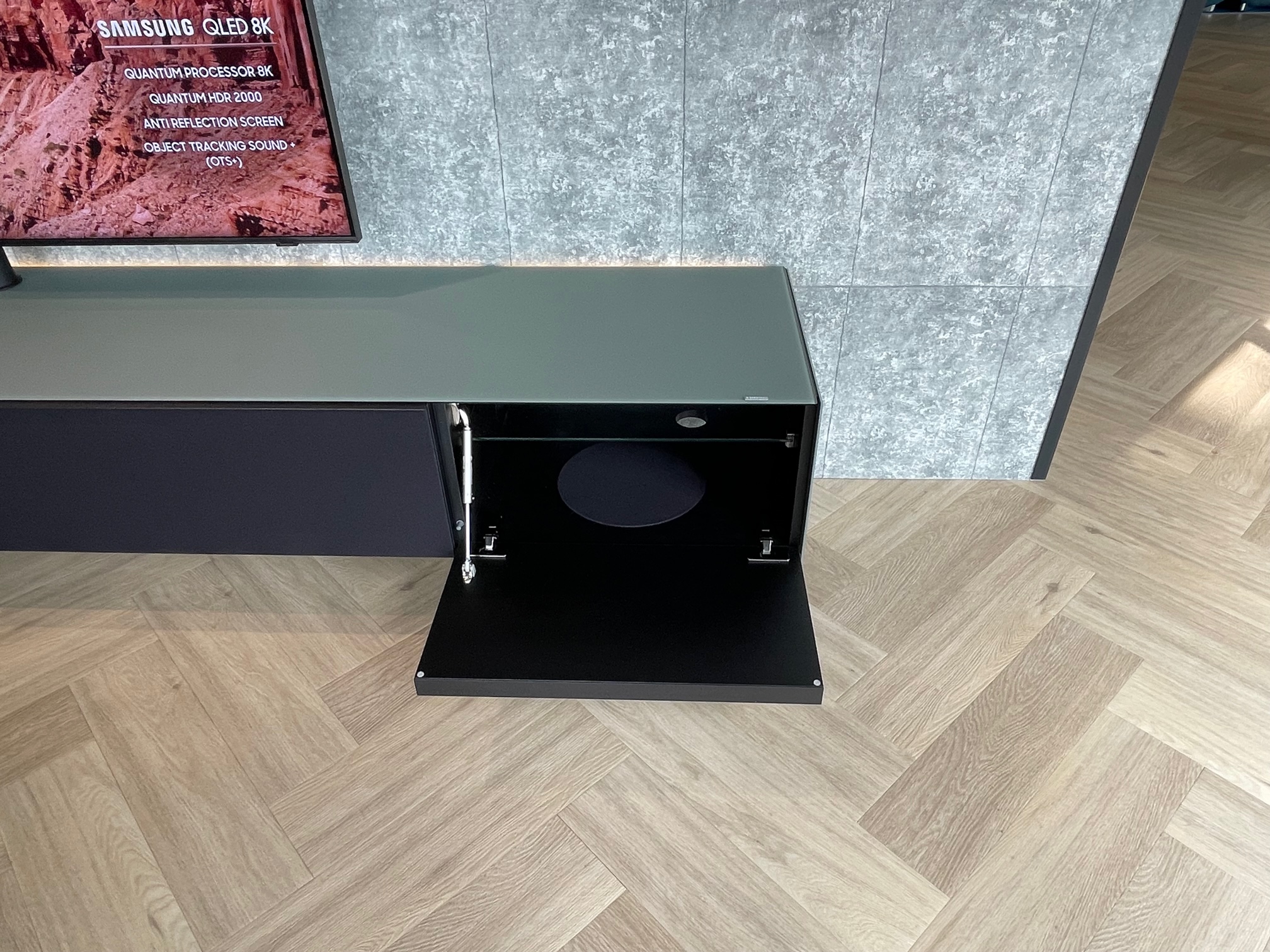 3.45 m | sound prepared BRP1 | incl. LED verlichting | NCS gesatineerd glas