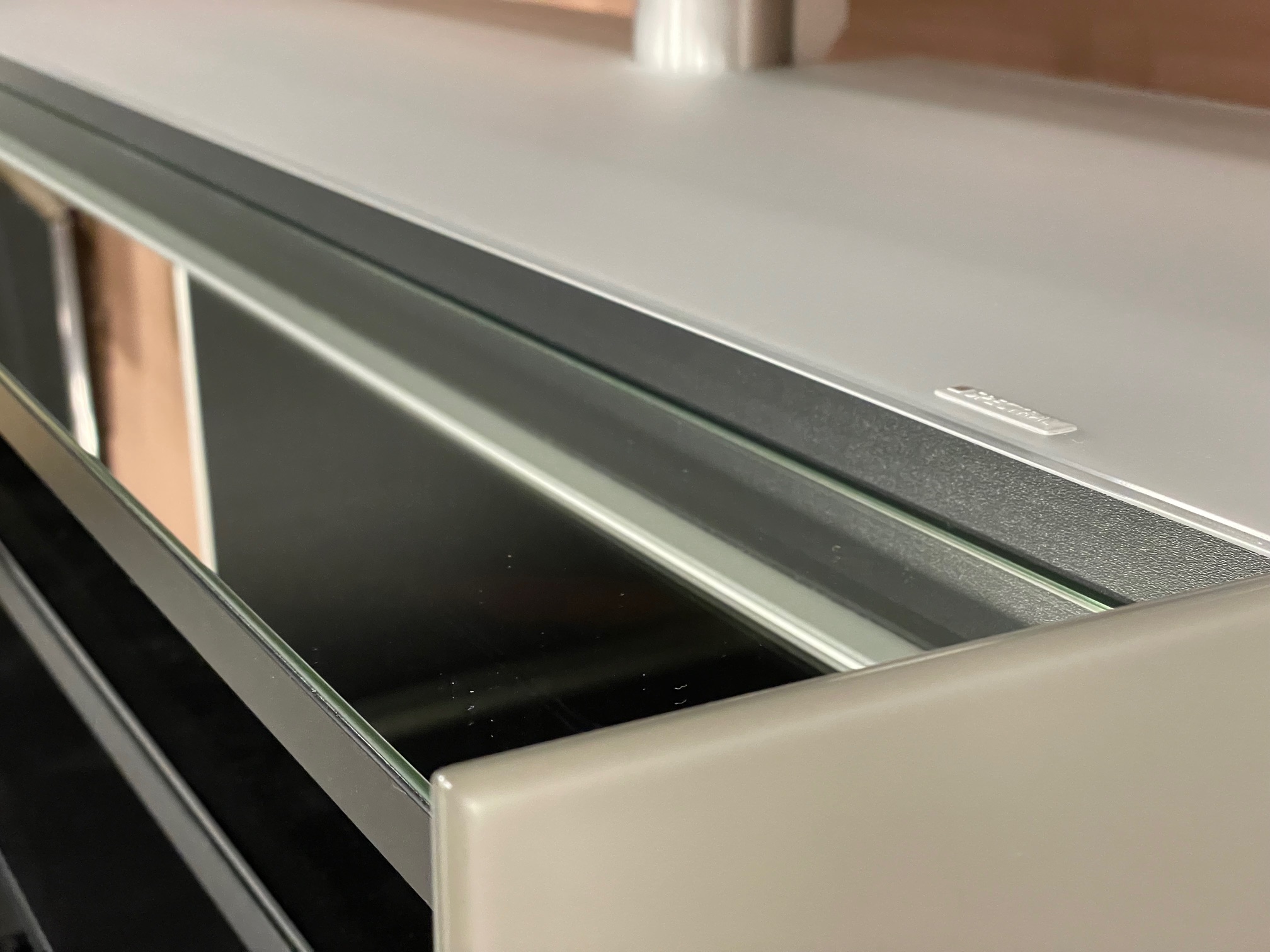131 CM Tv meubel | Zilver SV mat | Draaibare Tv standaard