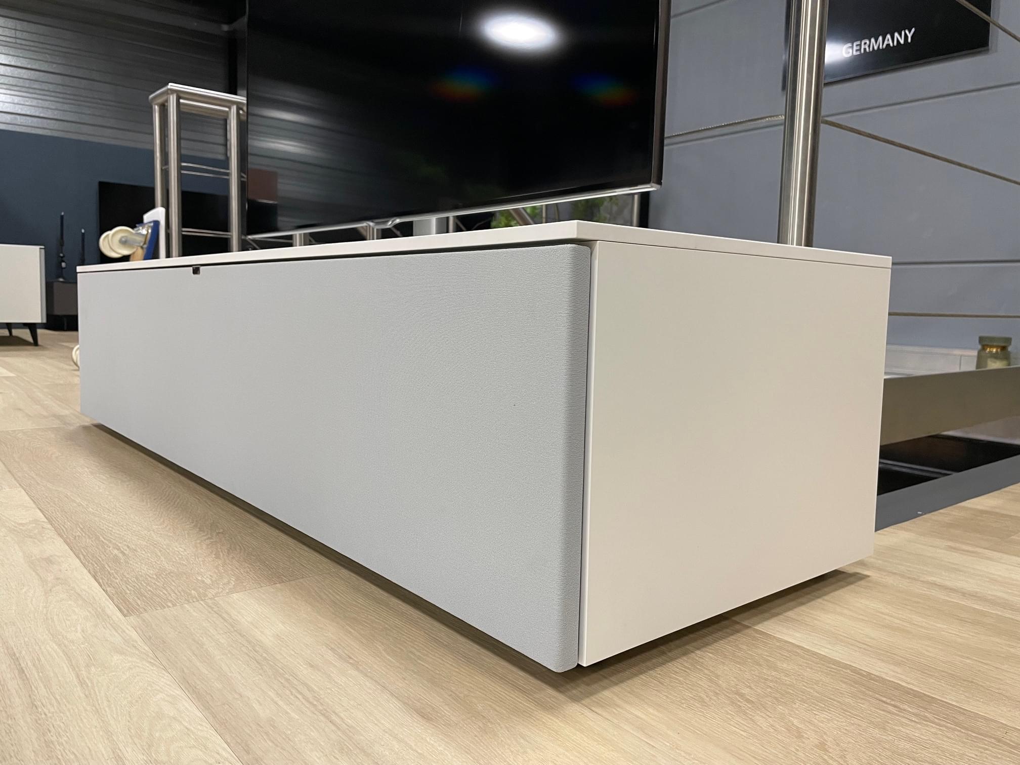 Soundbar tv-meubel 1.60m in de kleur wit (SNG)