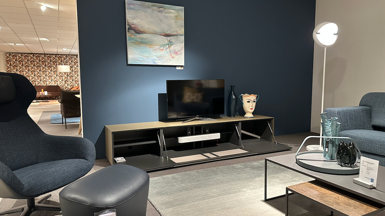 staand tv-meubel | Champagne Metallic