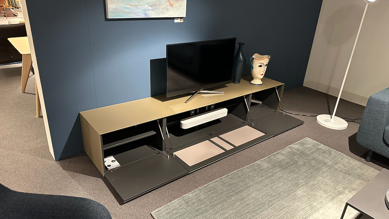staand tv-meubel | Champagne Metallic