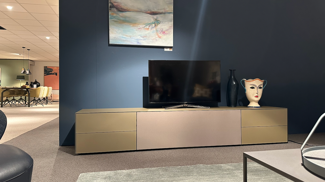 staand tv-meubel | Champagne Metallic