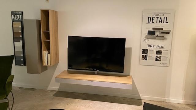 zwevend tv-meubel inclusief XTA1 Soundbar