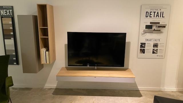 zwevend tv-meubel inclusief XTA1 Soundbar