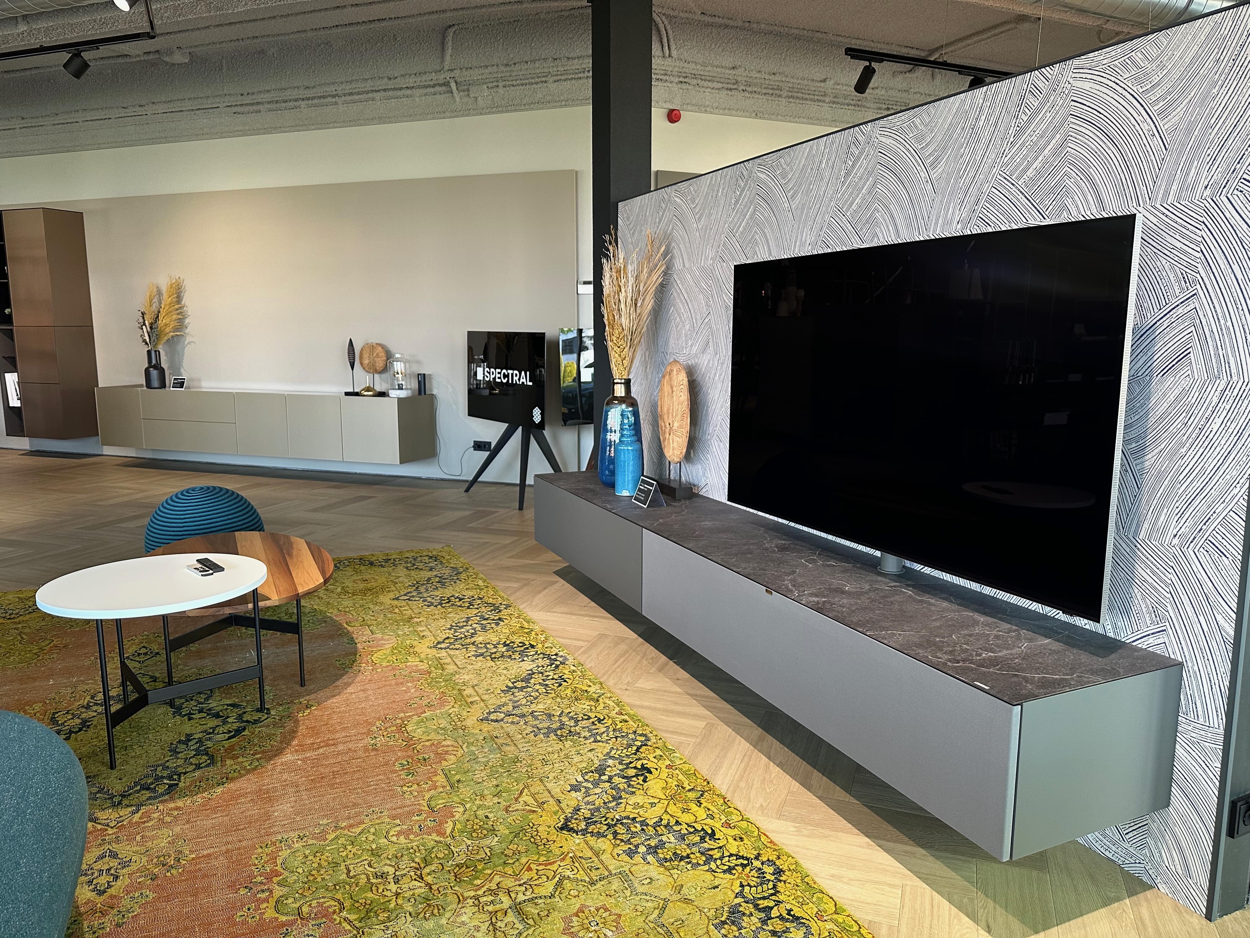 zwevend tv-meubel voor soundbar