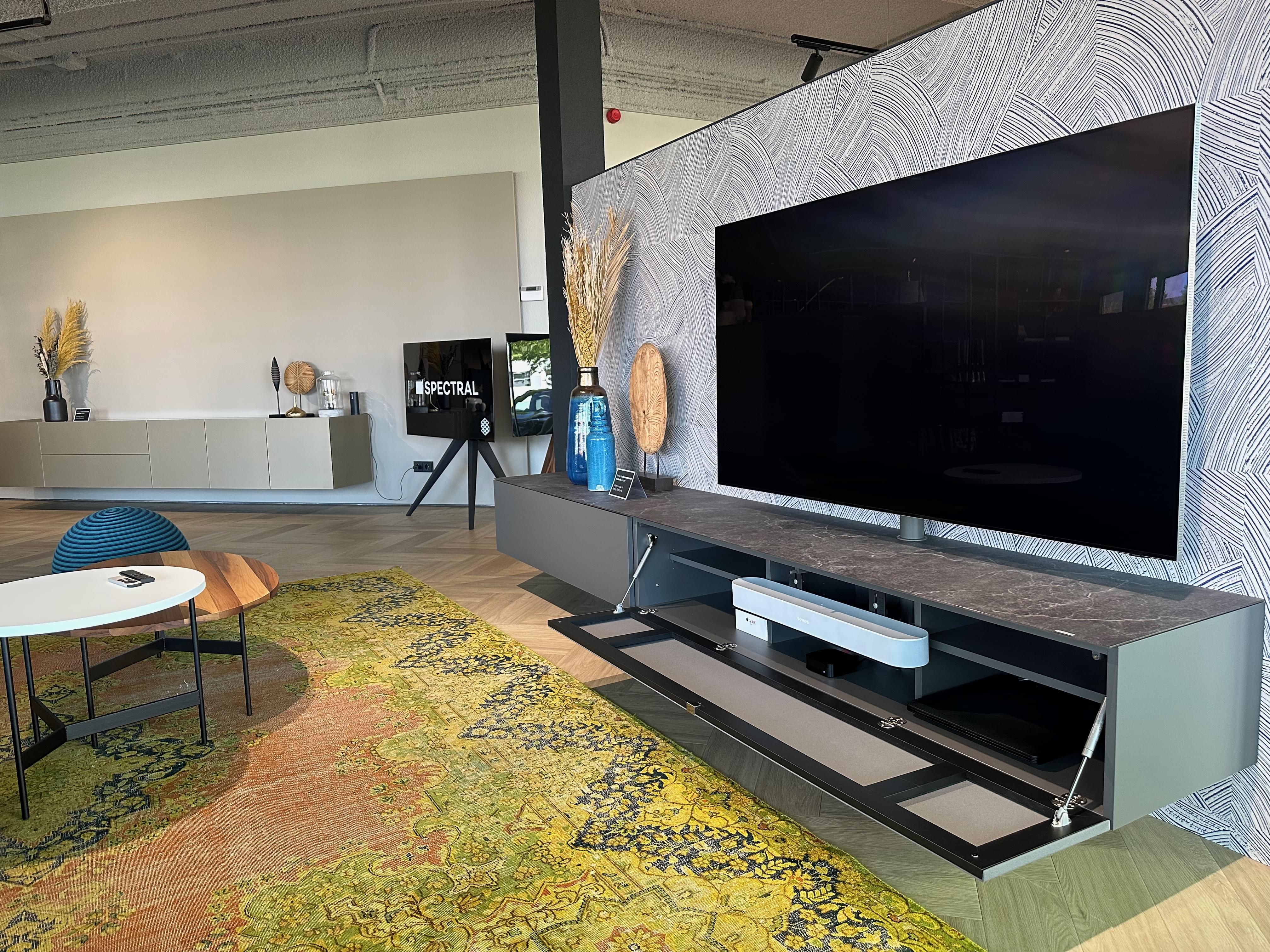 zwevend tv-meubel voor soundbar