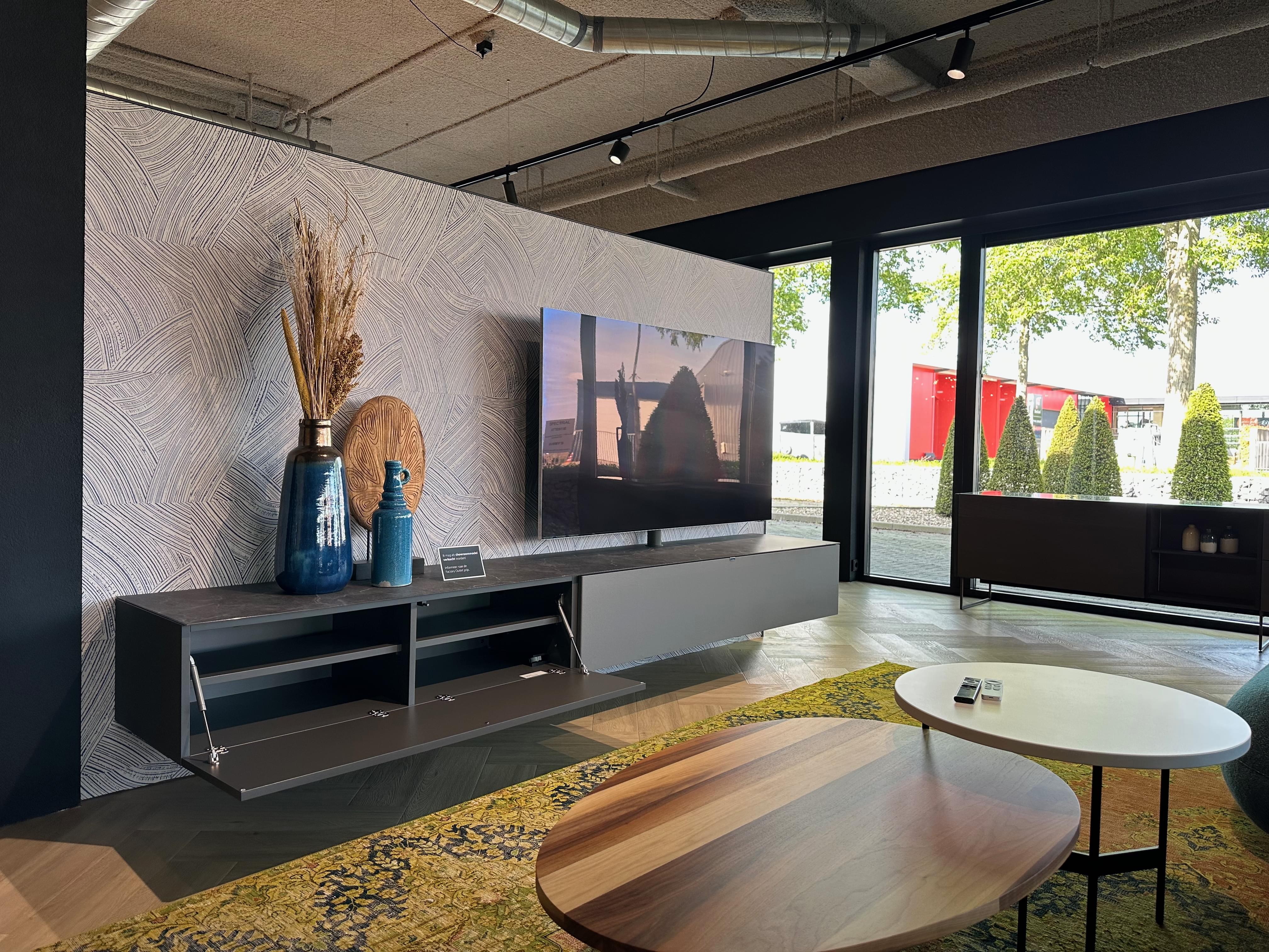 zwevend tv-meubel voor soundbar