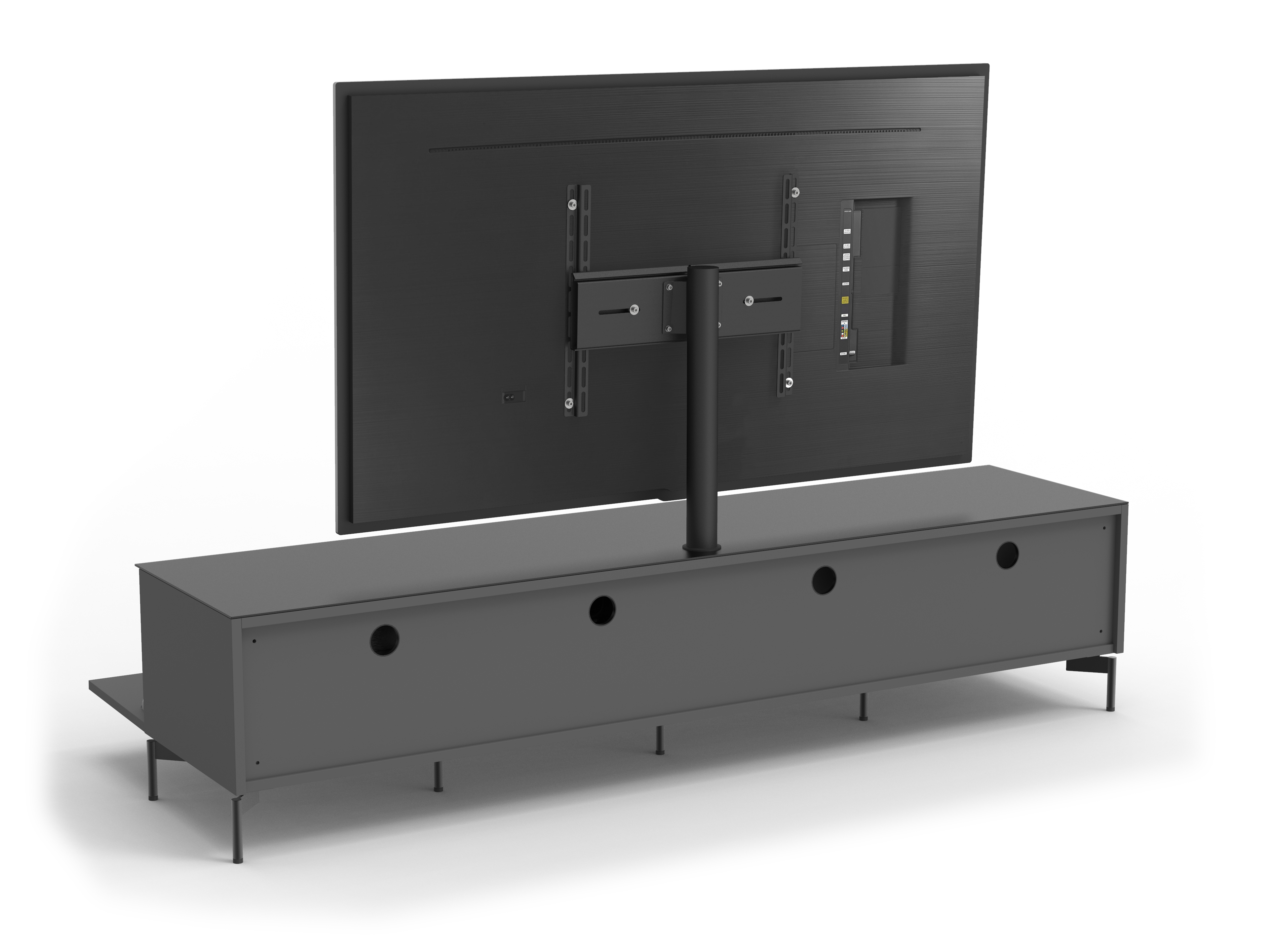 Spectral NXS2004-GN-SAT | staand tv-meubel 2.0m | kleur granite