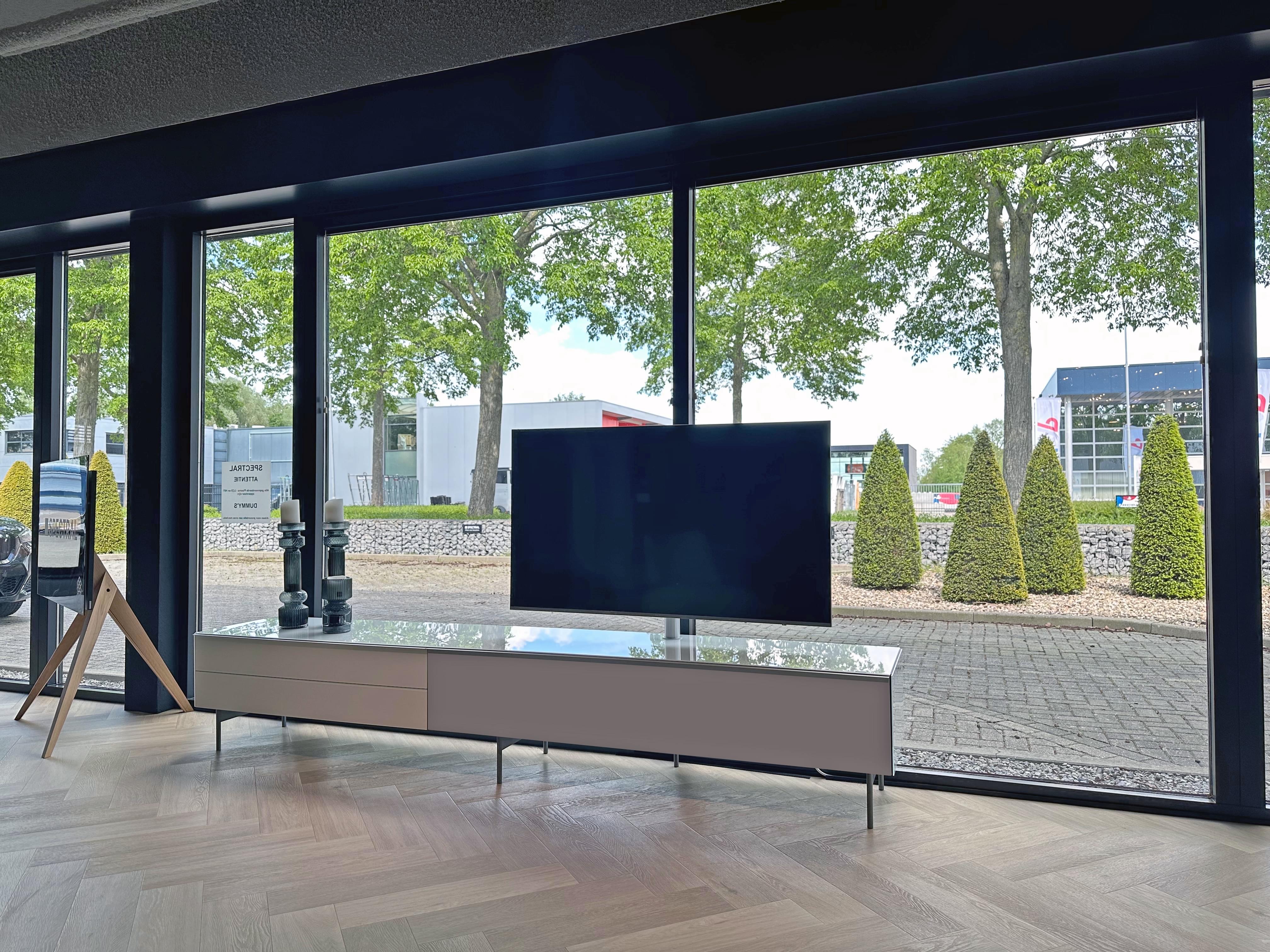 hoogglans wit soundbar tv-meubel