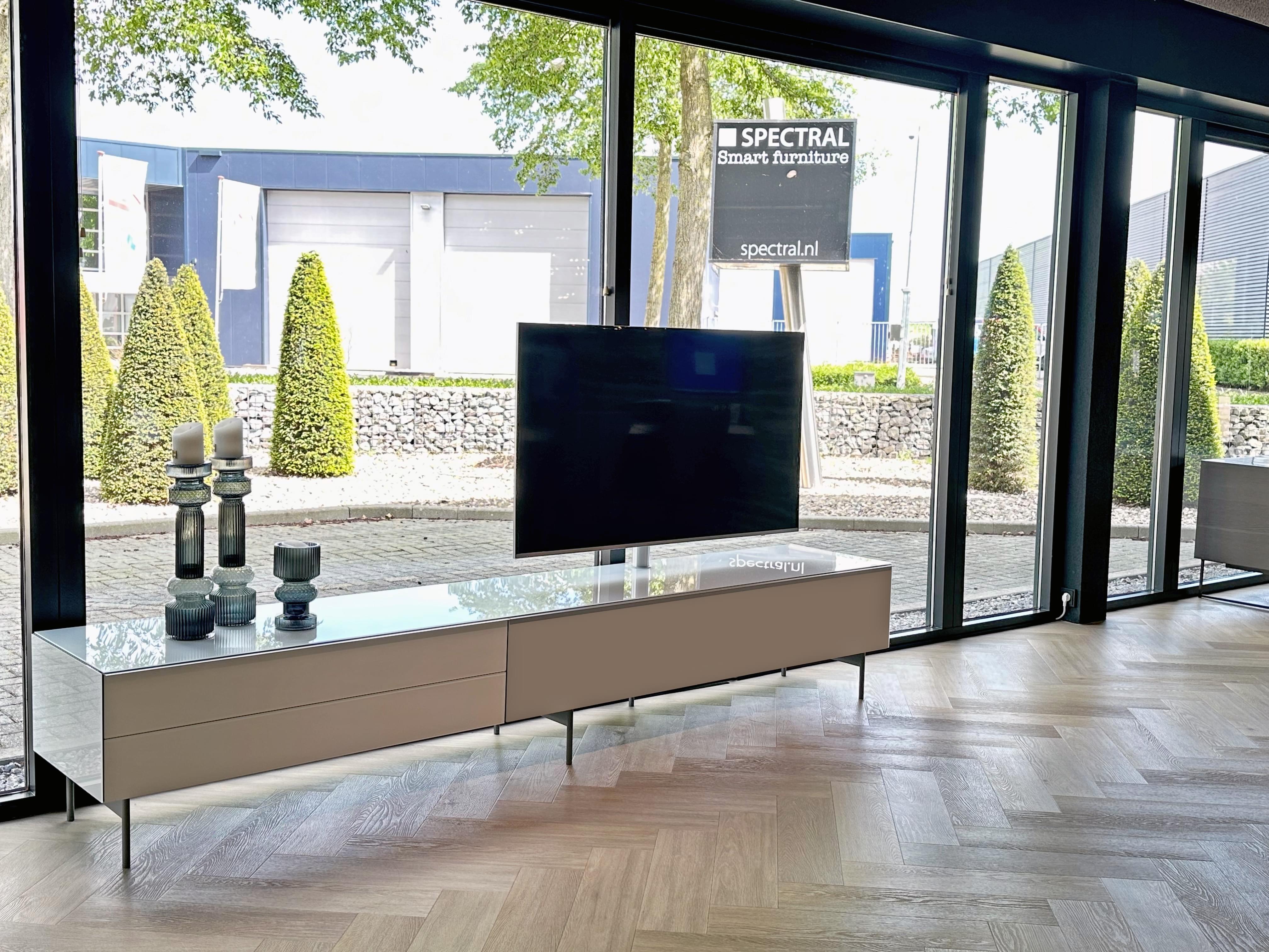hoogglans wit soundbar tv-meubel