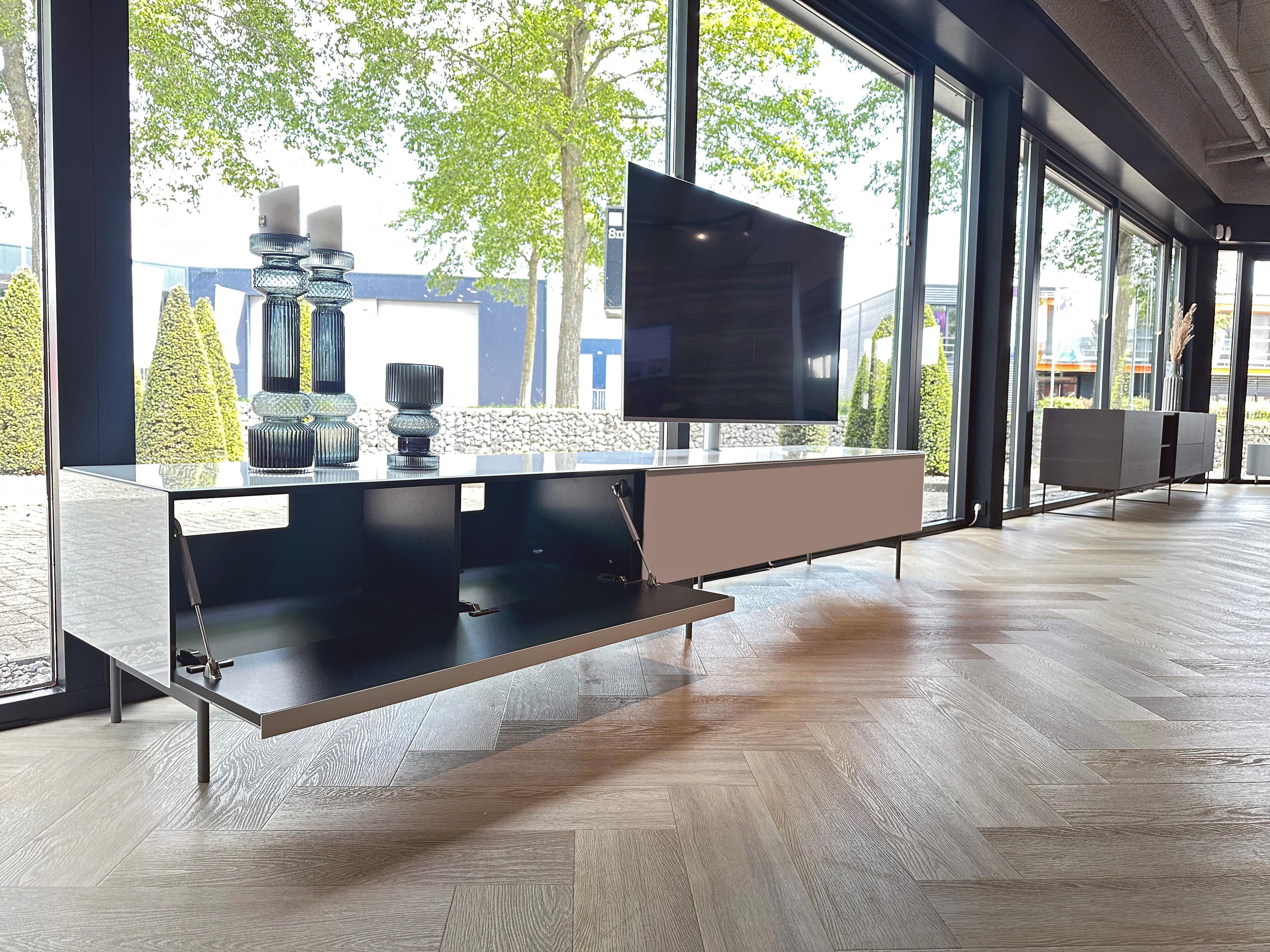 hoogglans wit soundbar tv-meubel