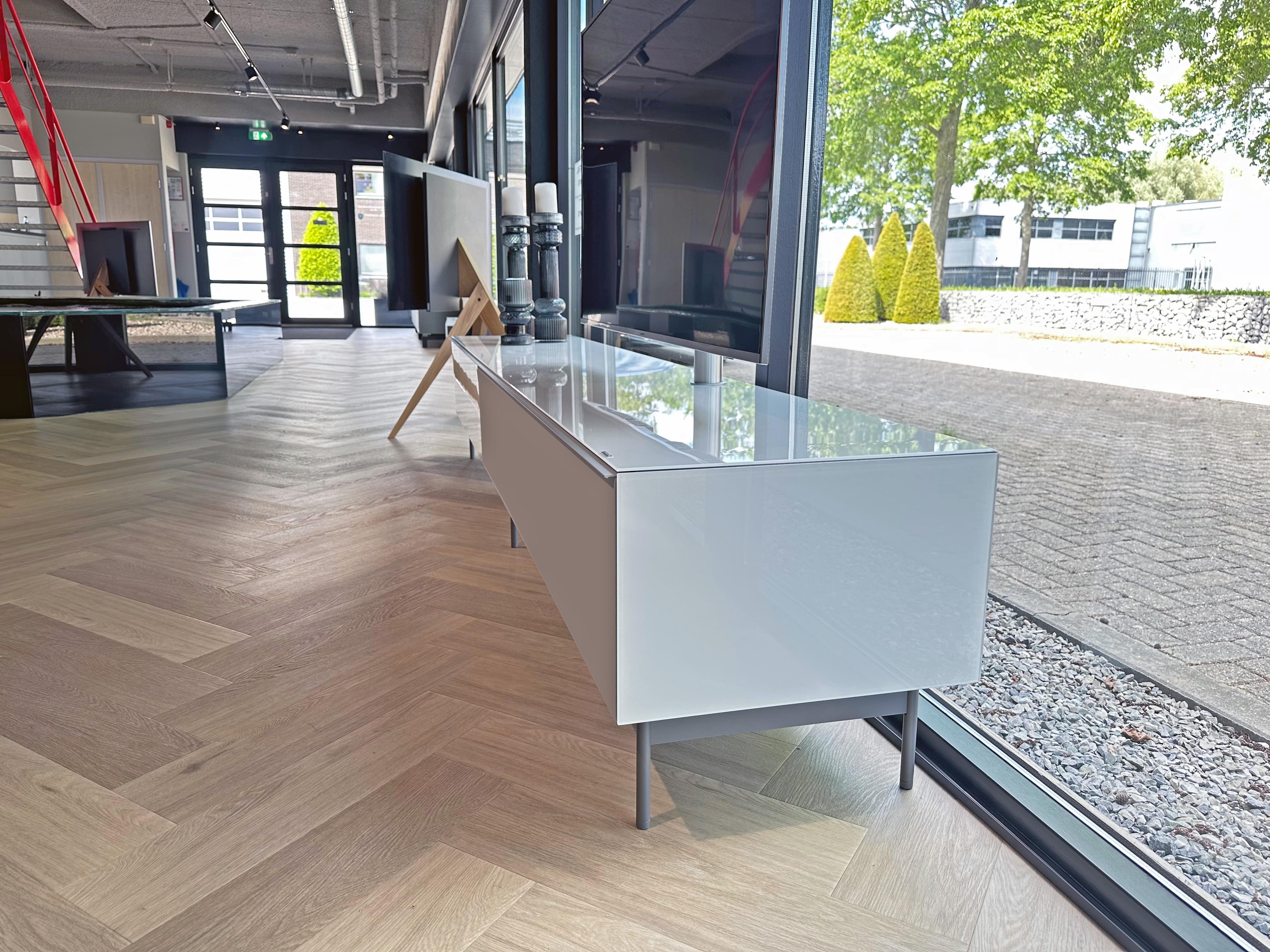 hoogglans wit soundbar tv-meubel