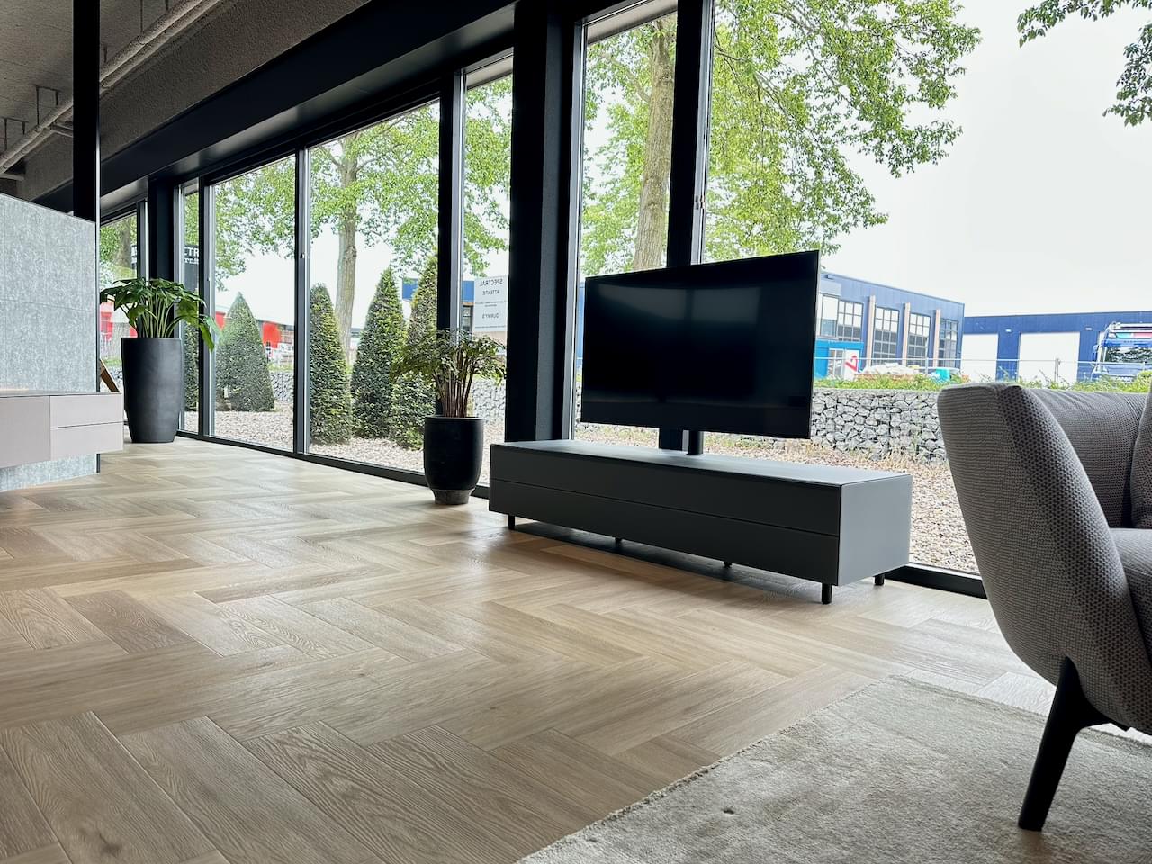 Staand tv-meubel - Granite - 1.65m