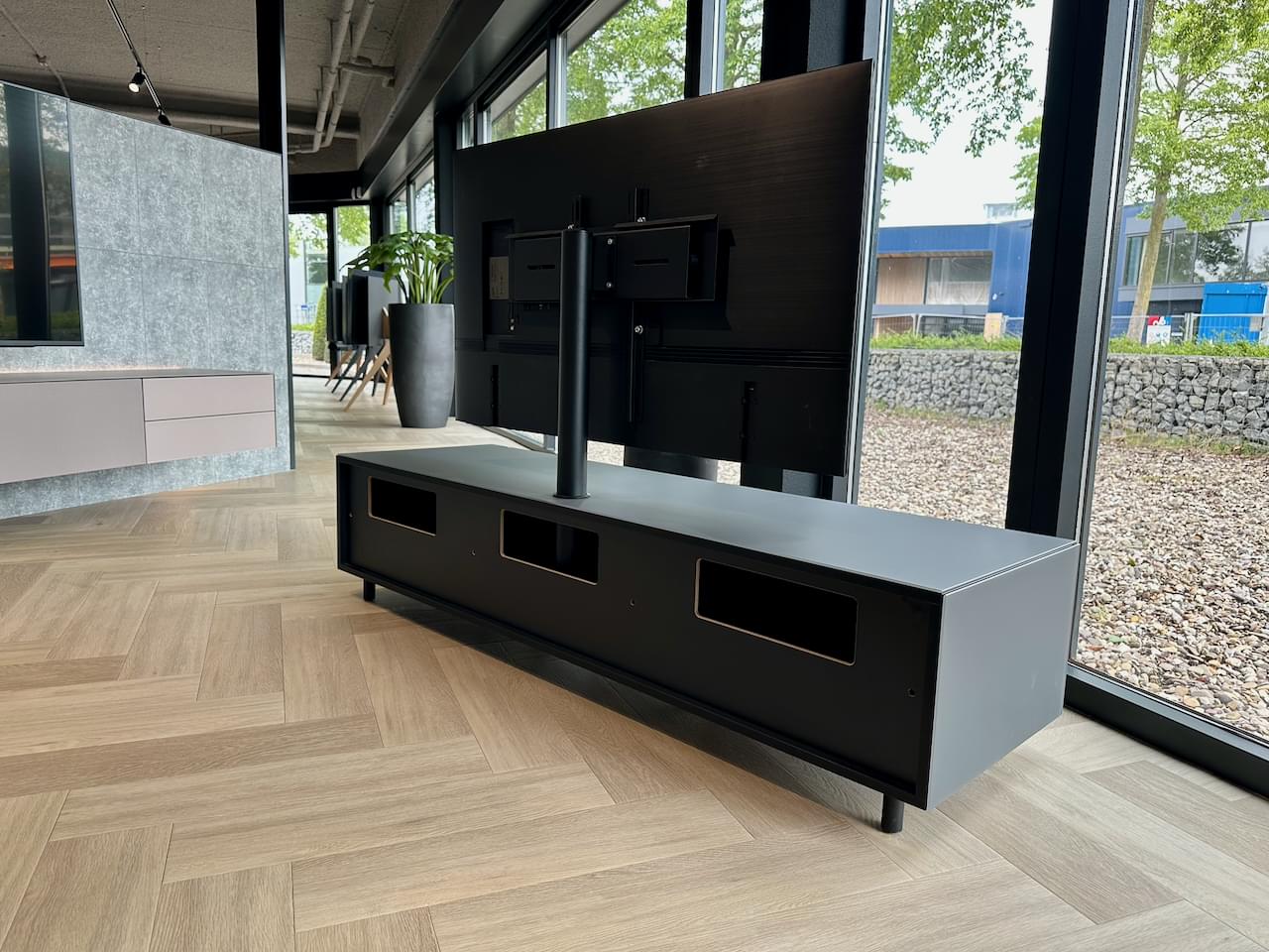 Staand tv-meubel - Granite - 1.65m