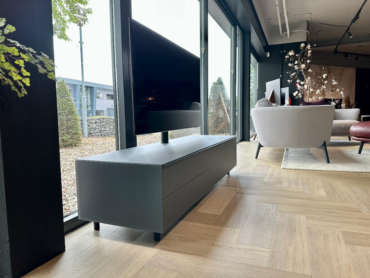 Staand tv-meubel - Granite - 1.65m