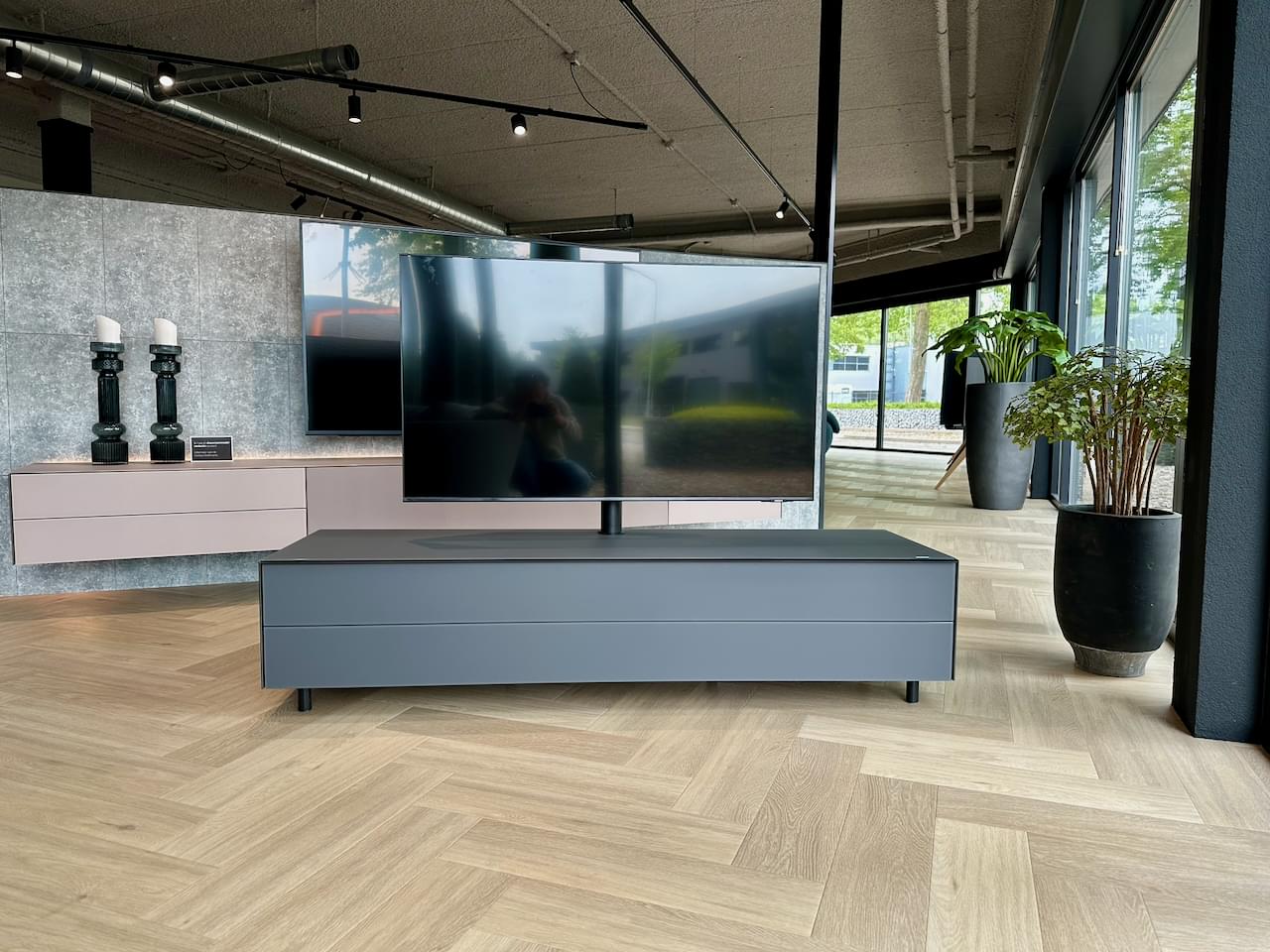 Staand tv-meubel - Granite - 1.65m