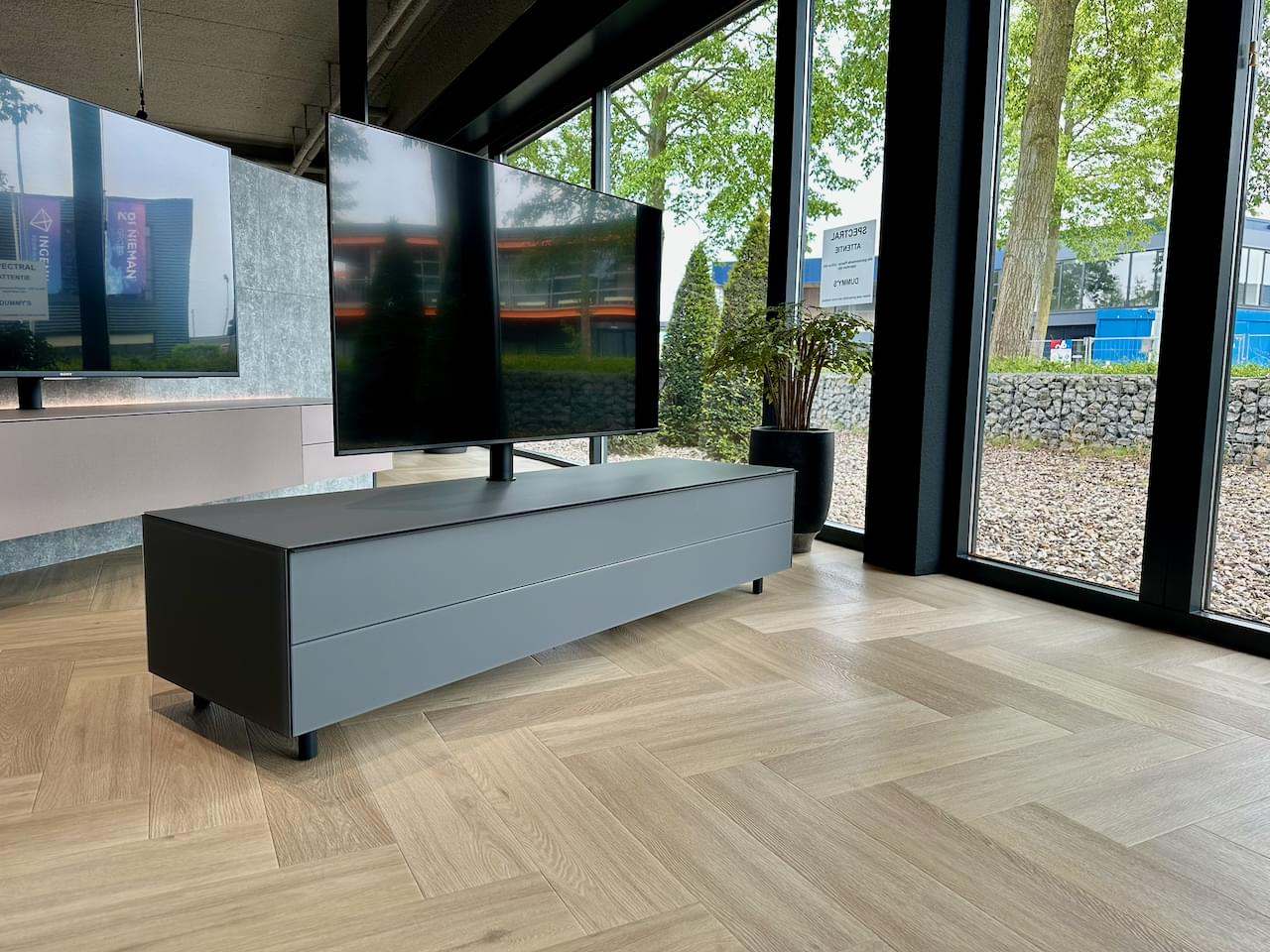 Staand tv-meubel - Granite - 1.65m