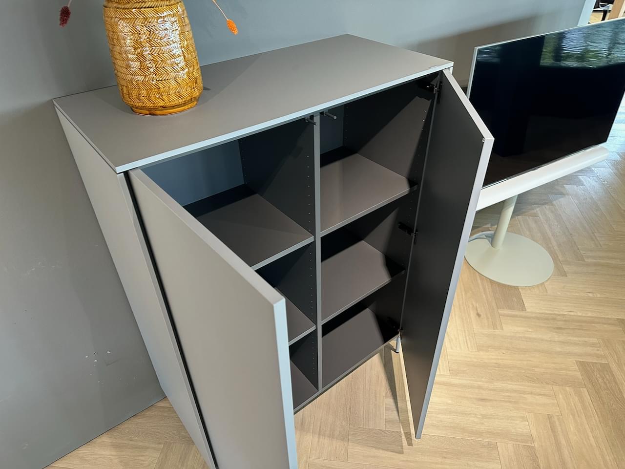| Highboard A410 | Smart Lack | Grey