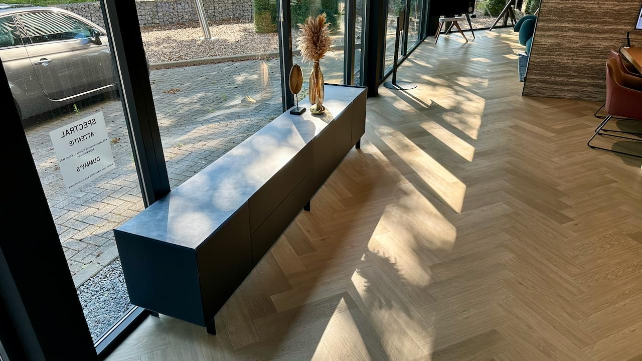 | Staand Design Dressoir 300 cm | Side 2.0 Model 2 | Cobalt & Marmor Slate