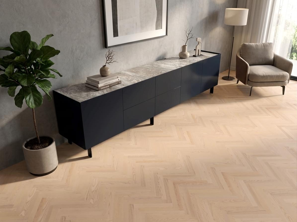 | Staand Design Dressoir 300 cm | Side 2.0 Model 2 | Cobalt & Marmor Slate