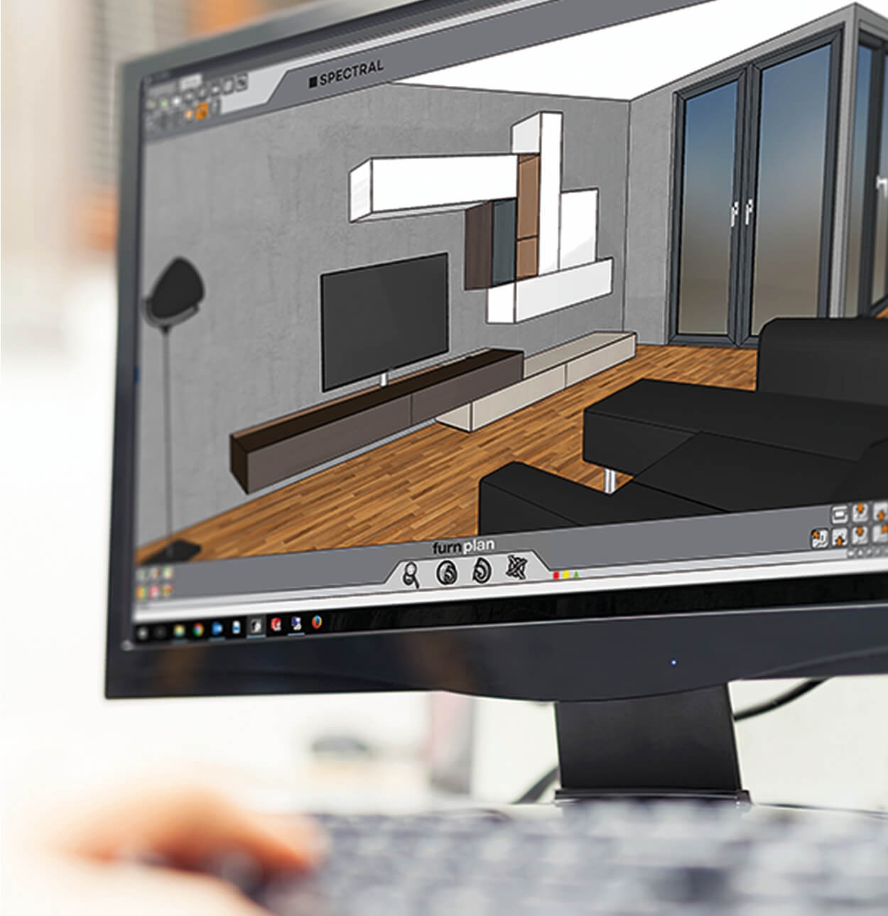 Spectral Smart furniture 3D ontwerp event