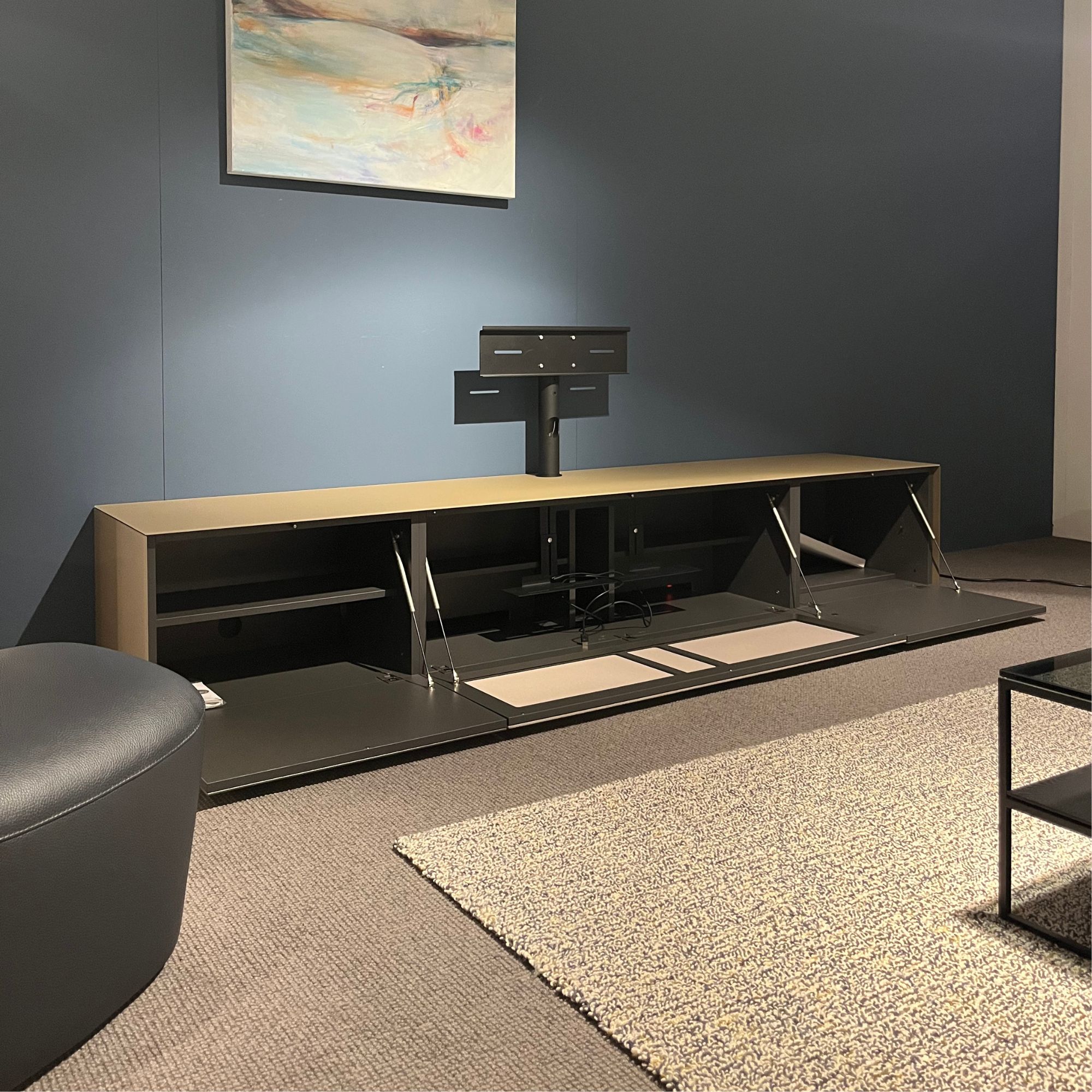 staand tv-meubel | Champagne Metallic