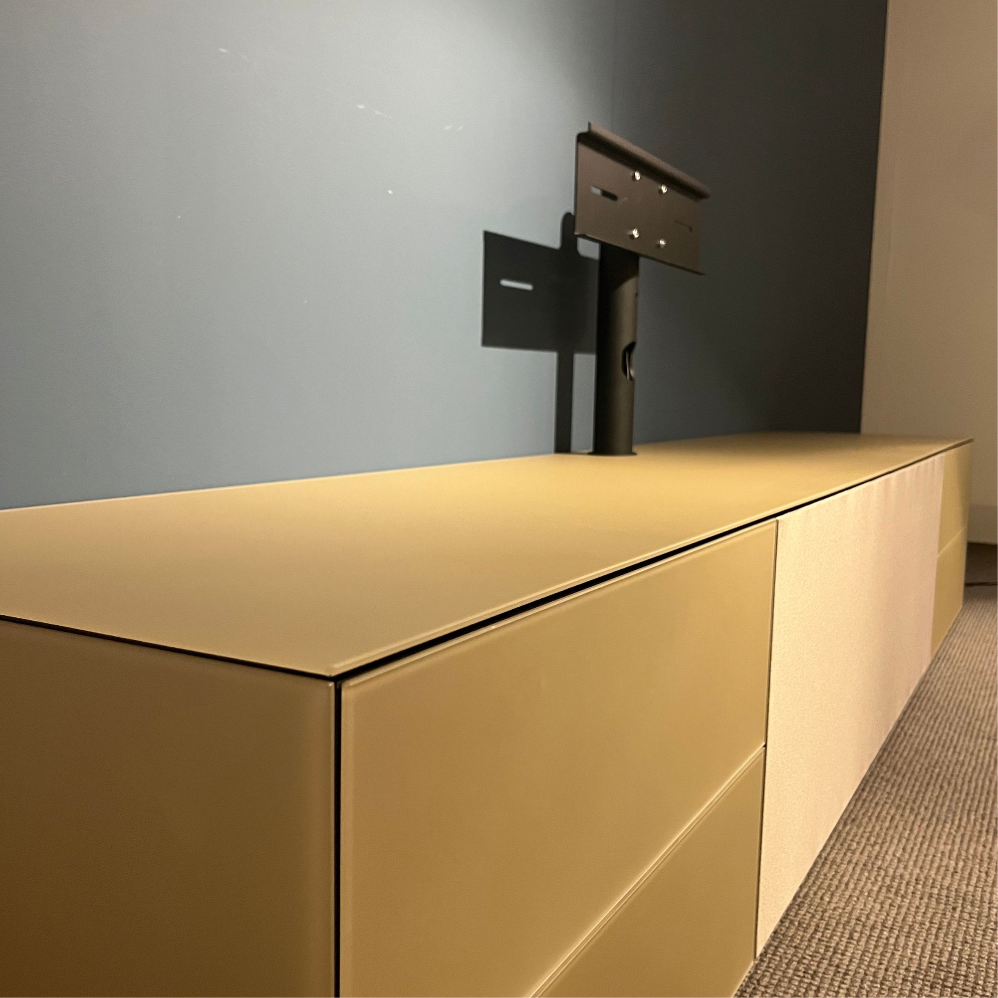 staand tv-meubel | Champagne Metallic