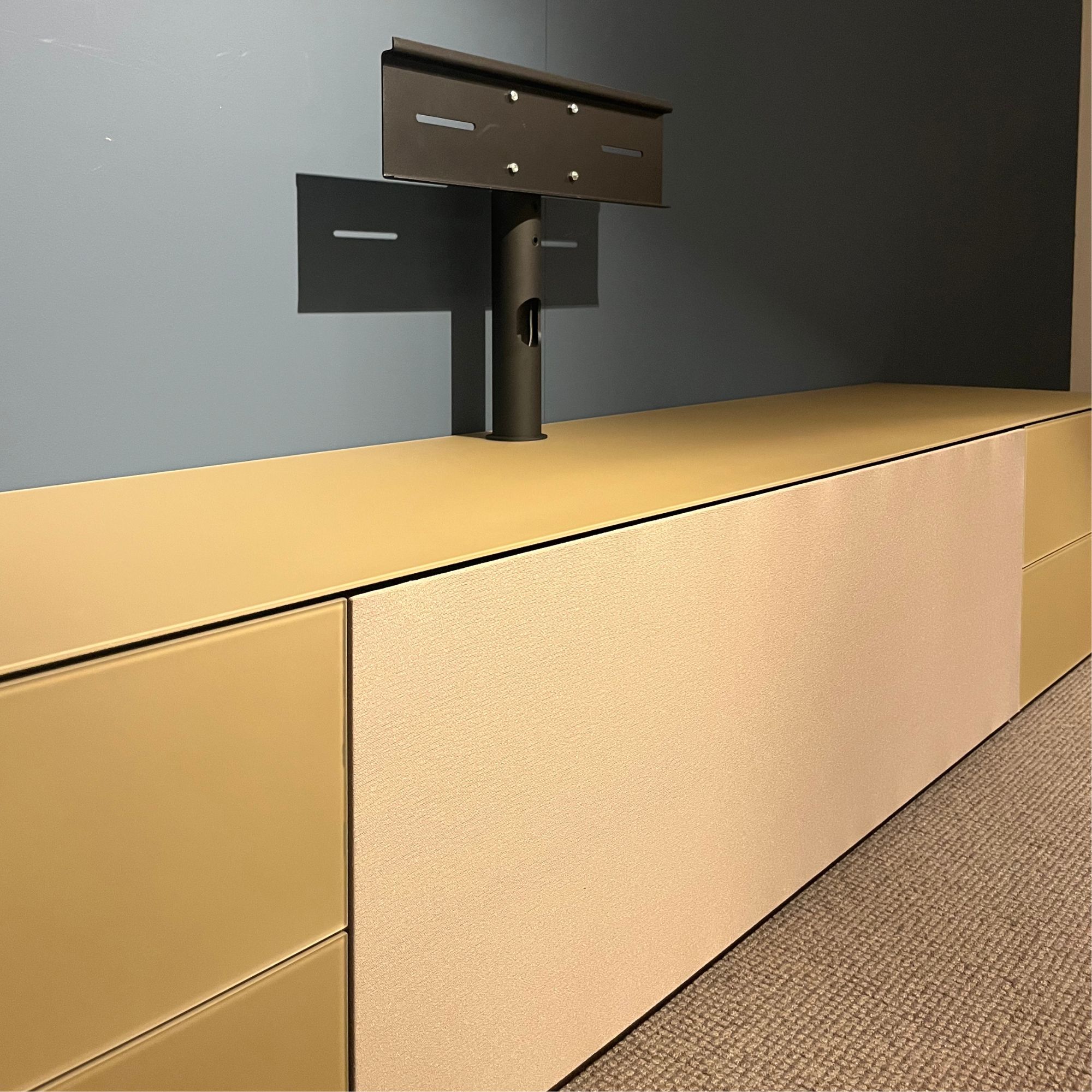 staand tv-meubel | Champagne Metallic